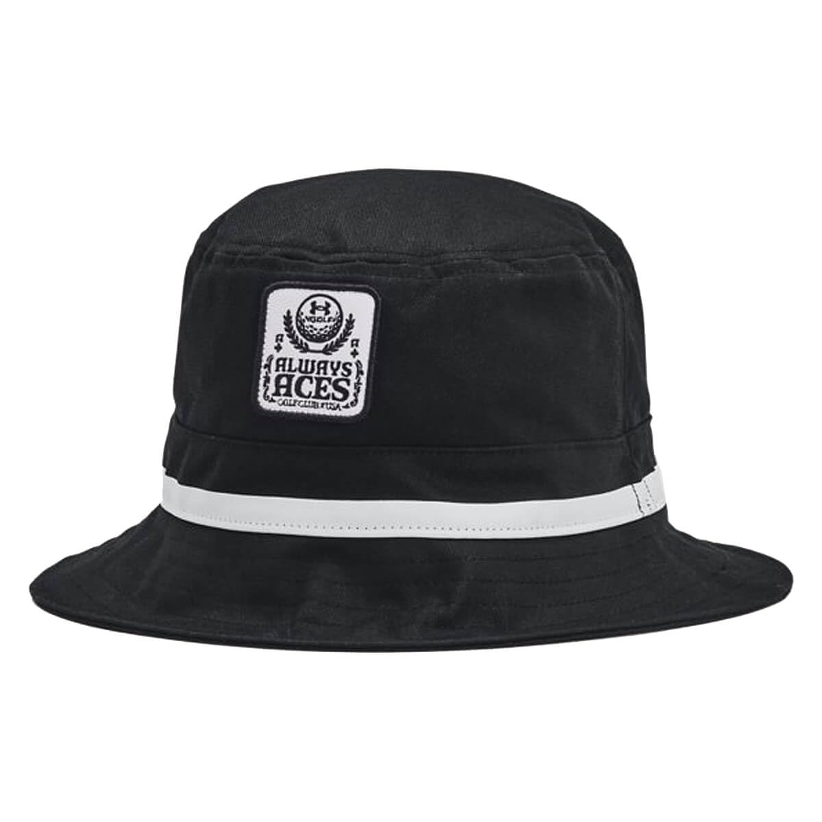 Under Armour Unisex Driver Golf Bucket Hat - Black/Black - M/L