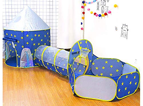 Beneyond Tenda de brinquedo, ioga, piscina de bolas, canal de rastreamento, tenda para crianças três em um, tenda para brincar, tenda para crianças