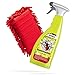 Produktbild detailmate Set: SONAX InsektenStar 0.75L - Insektenentferner fürs Auto/Motorrad + insektenschwamm 2 Seiten: Insektenreinger - schonende Chenille Lamellen (InsektenStar+Insektenschwamm)