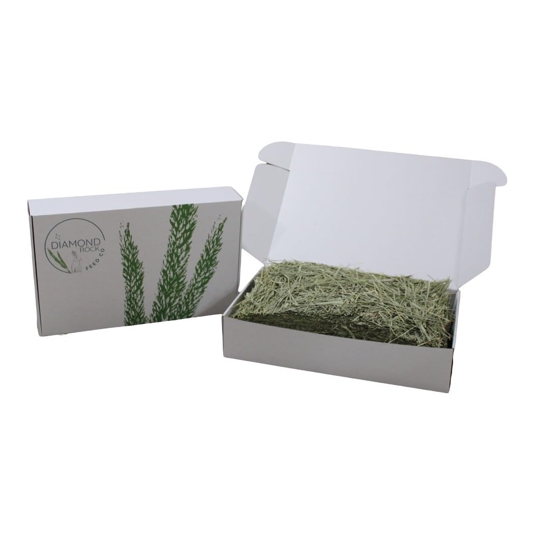 Diamond Rock Feed Timothy Hay 2nd Cutting Hay, Ideal for Rabbits, Guinea Pigs, Chinchillas, Mice, Rats and Hamsters, High Fat and Protein Content - 5 pounds - image 3