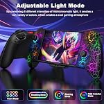 NealGamefy Switch Controllers,Wireless Switch Pro Controller for Nintendo Switch/OLED Controller,Upgrade Full-Size Ergonomic One Piece Handheld Controller with Programmable,TURBO,Vibration - Image 2