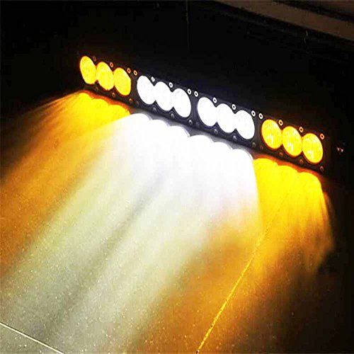 38" Angelma Offroad Single Row Real Led's Super Spot Flood Combo Led Light Bar, 210W 24000 Lumen Off Road Polaris Rzr Utv Trucks Bumper Rock Rock Light Wiring Kits #TOP4