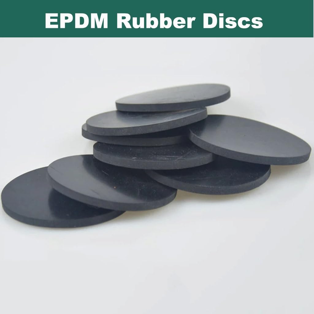 Uszczelki okrągłe, 10 szt., 3 mm grubości, krążek EPDM, średnica 5 mm-100, okrągła, solidna uszczelka, uszczelki(70 x 3mm)