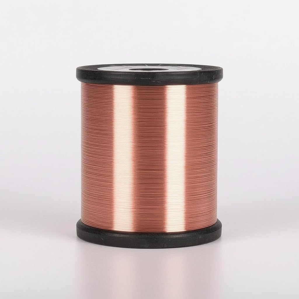Filo di Rame per Progetti Artigianali, Bobina di Filo Metallico Facile da Lavorare, per hobbisti, 0.30mm-8.0mm