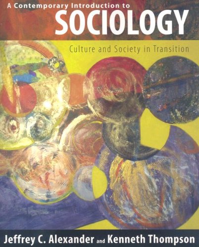 洋書 A Contemporary Introduction to Sociology Amazon.com: Contemporary Introduction to Sociology: Culture