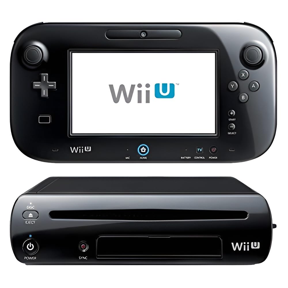 Amazon.com: Nintendo Wii U Console - Black Deluxe Set : 電動遊戲