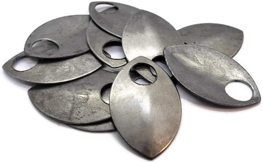 Scalemail Armor Scales - Steel (Large, Steel, 100pcs)