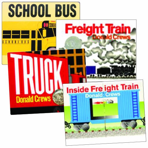 Kaplan Early Learning Company Donald Crews Board Books - Set of 4