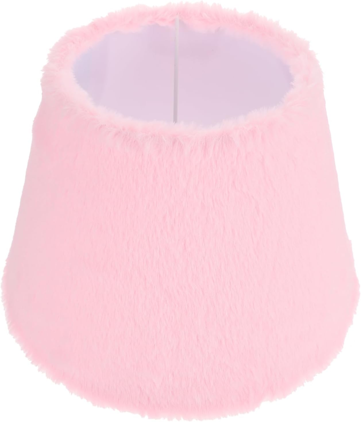 Plush Table Lamp Shade Soft Fur Cover for Table and Pendant Lamps Design Decorative Shade for Bedroom and Home Decor
