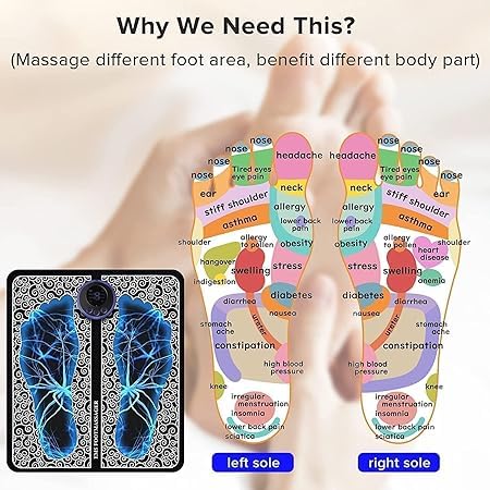 Caltexmart Foot Massager-Wireless Ems Massage Machine,Rechargeable,Portable,&Foldable Design. 8 Modes,19 Intensity Levels For Ultimate Pains-Reliedp. (MEDIUM) Caltexmart Foot Massager-Wireless Ems Massage Machine,Rechargeable,Portable,&Foldable Design. 8 Modes,19 Intensity Levels For Ultimate Pains-Reliedp. (MEDIUM)