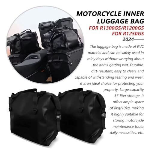 Bolsas interiores para maletas de aluminio R1300GS Adventure miniatura 5