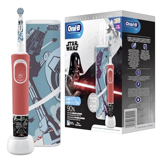 Oral-B Kids Cepillo Eléctrico Recargable Con Tecnología De Braun, 1 Mango De Star Wars, Apto Para Niños Mayores De 3 Años, multicolor