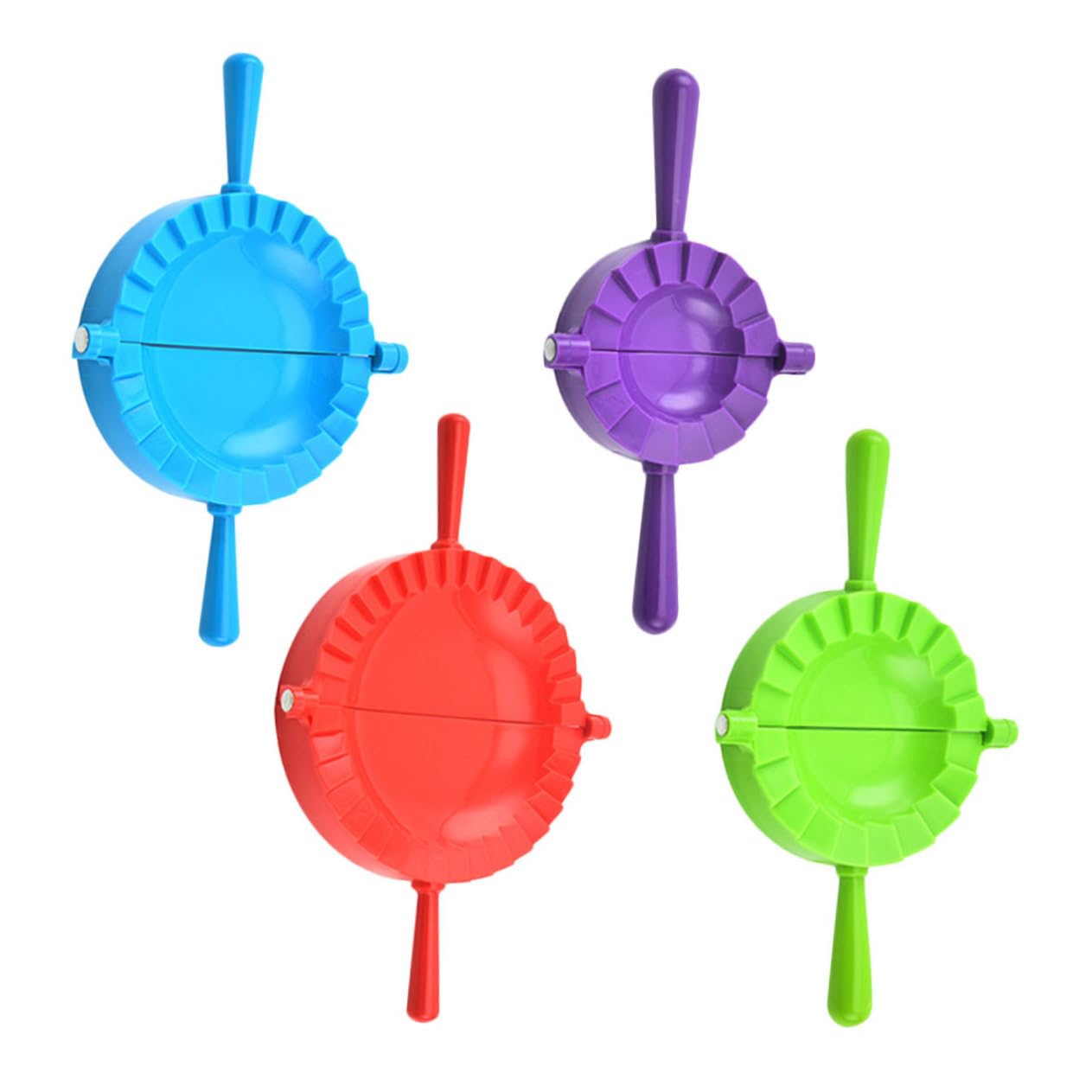 VINTORKY Assorted Dumpling Molding Molds Pp Press Maker for Wrappers Seal Cutters