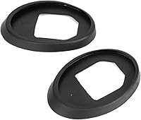 Vista 9 de Sello de junta de antena de techo de coche, 2 piezas de antena de techo Junta aérea de goma Junta aérea Accesorios de coche