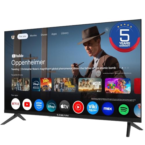 Stream System Google TV Smart 40 Zoll, FullHD, HDR10, Frameless (ohne Rahmen), Google Assistent, integrierter Chromecast, 5 Jahre Garantie - Modell S40EX1GH (2026) – Bild 5