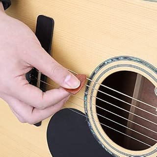 SHUIYUE Pédales de Guitare en Bois Accessoires de Guitare Pinces à Guitare Professionnelles pour Instrument de Musique… - Les Beatles, Paul McCartney, John Lennon, RIngo Starr, George Harrison SHUIYUE Pédales de Guitare en Bois Accessoires de Guitare Pinces à Guitare Professionnelles pour Instrument de Musique… – Image 3