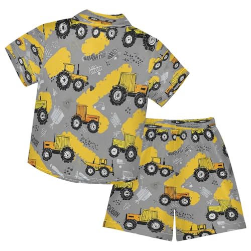 Image of Boccsty Ice Cream Drip Boy Summer Shorts Sets Hawaiian Toddler Boys T-Shirt & Pants 2 Pcs 3T-10T