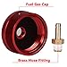 Bonbo Fuel Gas Cap with Brass Hose for Honda EU2200i EU1000i EU2000i EU3000i Handi, Champion 2000watt, Westinghouse 2200watt WH2200iXLT Generators, Upgrade Extended Run (Red)