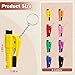 CARFIB Window Breaker Seatbelt Cutter Keychain 3-in-1 Car Emergency Escape Tool Break Glass Seat Belt Cutters Safety Mini Rescue Life Whistle Tools for Survival 8pcs
