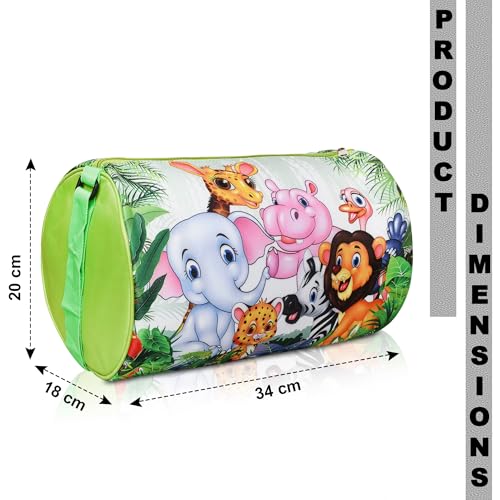 Image of Stylbase Kids Duffle Travel Bag | Durable Lightweight Polyester Sports & Gym Kids Luggage Carry Bag for Boys & Girls | Travelling Bag for Swimming, Dance, School & Weekend Trips