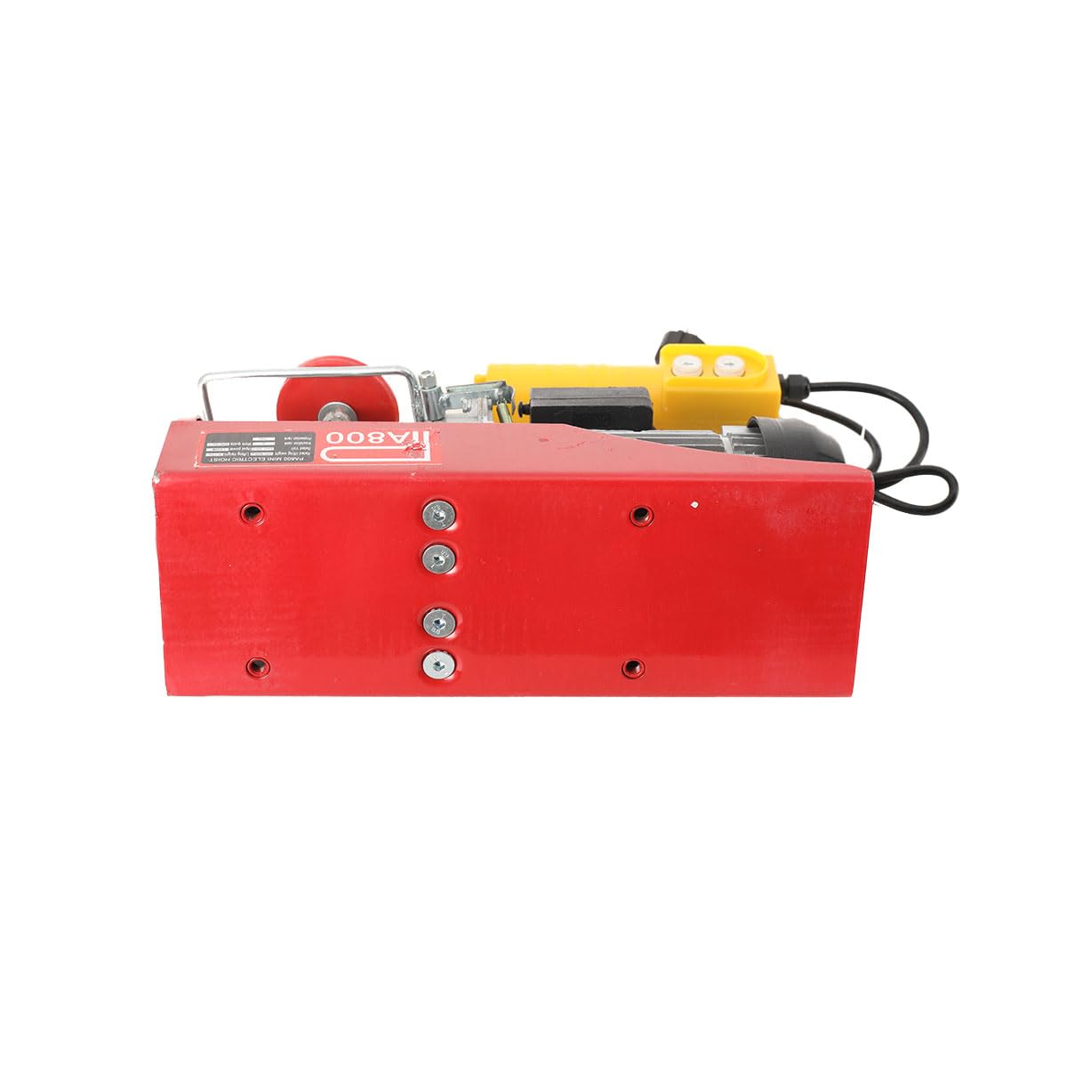 Seilwinde Elektrisch Seilzug Flaschenzug 400/800 KG Motorwinde Elektrisch Winde Hebezug Winden Hebezeuge für Garage Lager Fabrik, mit Kabelfernbedienung, 220V 1300W