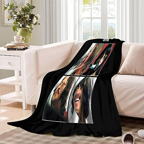 Couverture Keep Warm The Beatles Patterns Couverture Polaire en Flanelle Imprimée en 3D Couverture Polaire en Flanelle Douce en Microfibre pour Enfants Et Adultes 100X130CM - Les Beatles, Paul McCartney, John Lennon, RIngo Starr, George Harrison Couverture Keep Warm The Beatles Patterns Couverture Polaire en Flanelle Imprimée en 3D Couverture Polaire en Flanelle Douce en Microfibre pour Enfants Et Adultes 100X130CM – Image 5