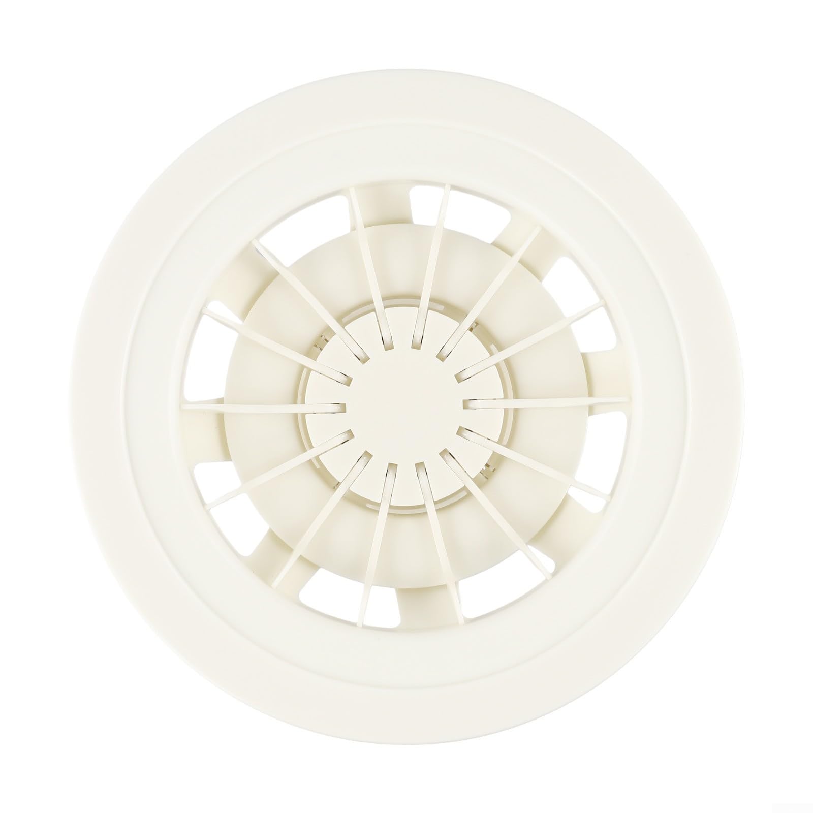 Baozi Maker - Macchina in plastica per panini fatti in casa, strumento da cucina a forma di fiore, dimensioni compatte 18 x 18 x 9 cm, facile da usare per principianti e K (bianco)