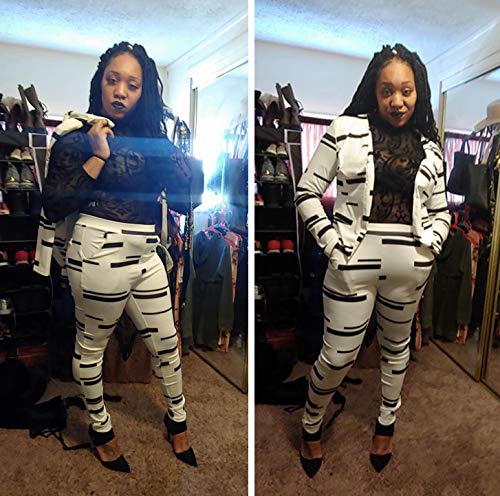 Chic & Comfy: The Perfect Two-Piece Striped Suit - Image 5