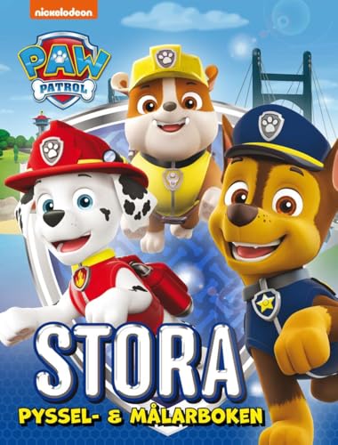 Paw Patrol. Stora pyssel- & målarboken