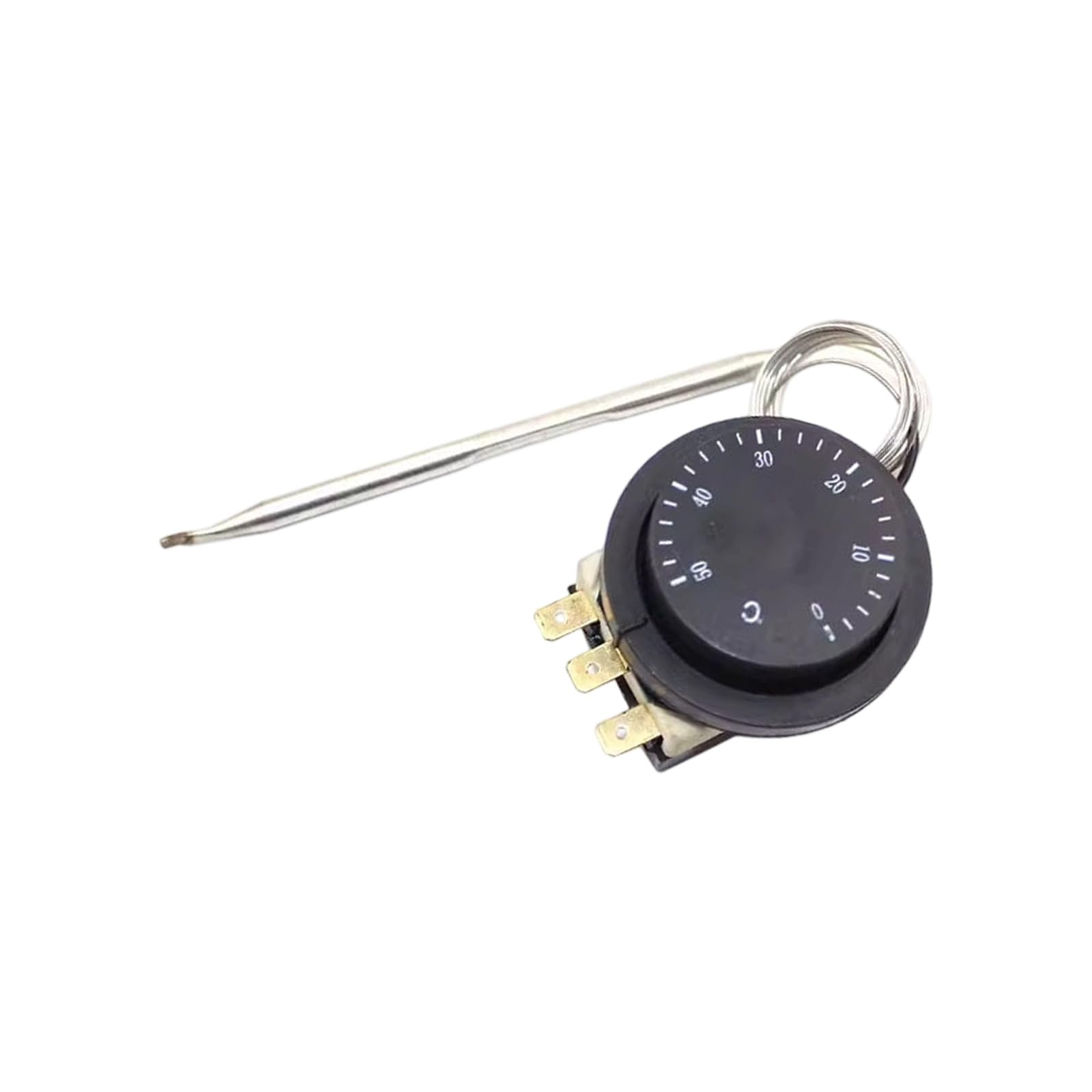 Oxidation Proof Temperature Controller Change for Appliances Highlighting Whirling Handle Action and Double Extent Selection Modifiable Temperature Controller
