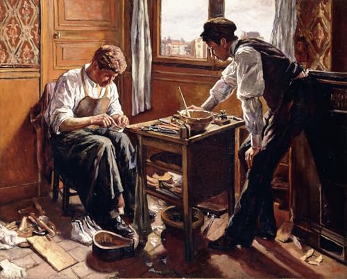 Tableau Maximilien Luce Les Deux Frères Givort | Impression d'art 60x90cm
