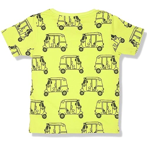 Image of Be Awara Kids Printed Half Sleeves T-shirt & Shorts Clothing Sets, 100% Cotton Soft Unisex Cord Set, Comfortable Wear for Kids With Cool Prints, Everyday Casual Wear for Boys & Girls
