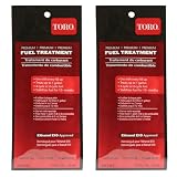 Toro 130-2393 Premium Fuel Treatment .5oz (Treats up to 1 Gallon) - 2 Pack