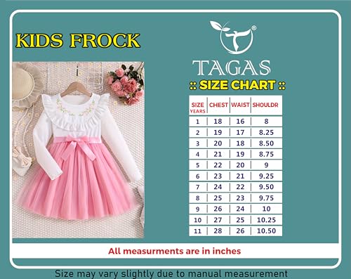 Image of TAGAS Girls Tagas Girls Dress| Girls Frock | Party Dress for Girls |Kids Cloth|