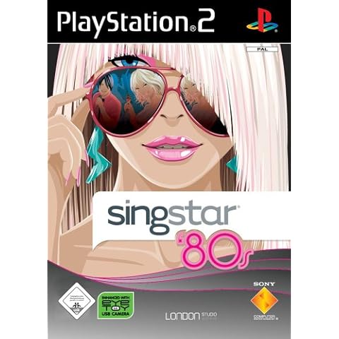 Sony SingStar 80s for PS2 Cover