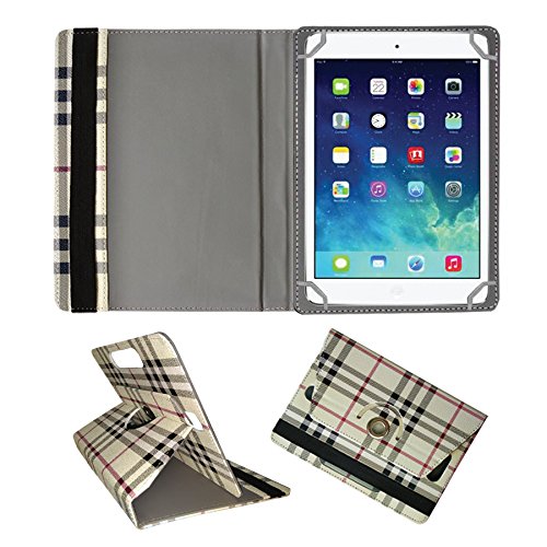 Fastway Rotating 360° Leather Flip Case for Apple iPad Mini 4-Cream