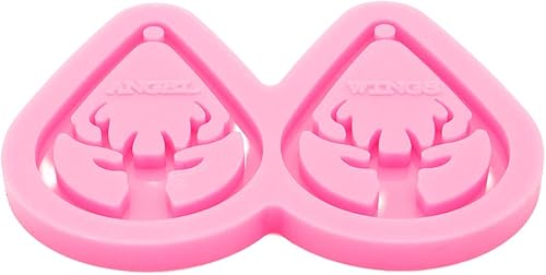 Miniatura 4 de Moldes de silicona con forma de alce súper brillante, para lágrimas, molde de resina para aretes de resina epoxi para manualidades, fabricación de