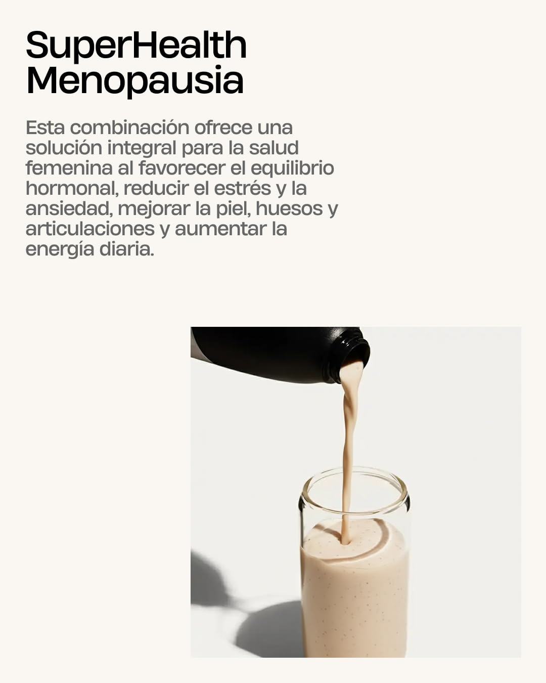 Menopausia SuperHealth (Para 30 dias) Suplemento Natural con Lúpulo, Salvia y Maca – Alivia Sofocos Menopausia y Sudores Nocturnos – Mejora el Sueño y la Energía – Sin Gluten, Vegano