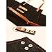 YUENA CARE Delantal de Camarero Cocinero Mandil Denim Ajustable con Bolsillo para...