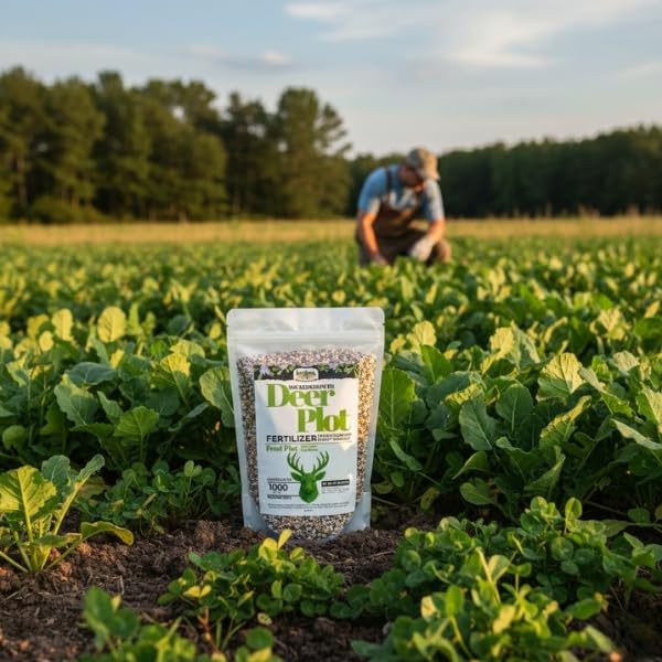 Old Cobblers Farm™ Wicked Growth Wildlife Deer Plot Fertilizer - Perfect Blend for Deer, Turkey & Game - Balanced NPK for Robust Growth (5 lbs | 10 lbs | 15 lbs | 20 lbs) (15 lbs)