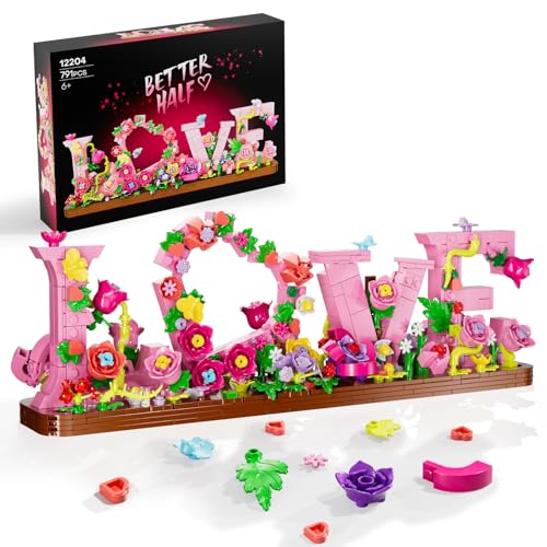 Set di Giocattoli da Costruzione con Fiori a Forma di