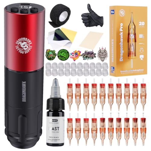 Dragonhawk A1 Beginner Tattoo Kit