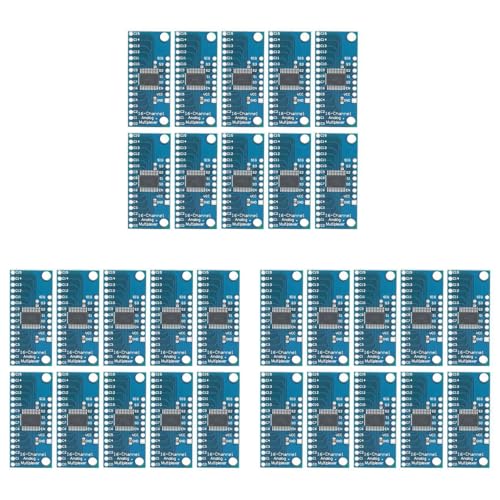 GIWFBQTR MóDulo Multiplexor AnalóGico de 30 Piezas 16CH 74HC4067 CD74HC4067 MóDulo Preciso Multiplexor Digital Placa de Conexión MUX