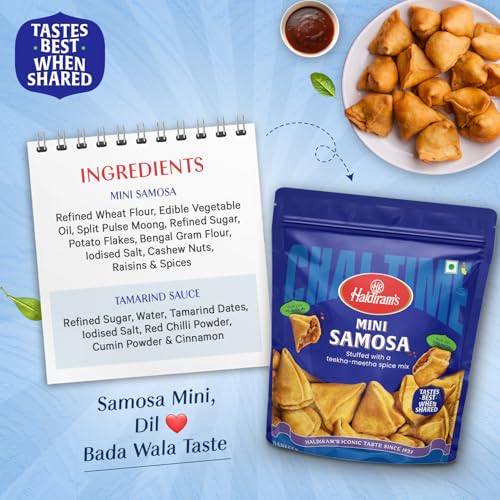 Image of Haldiram's Nagpur Mini Samosa, 200g