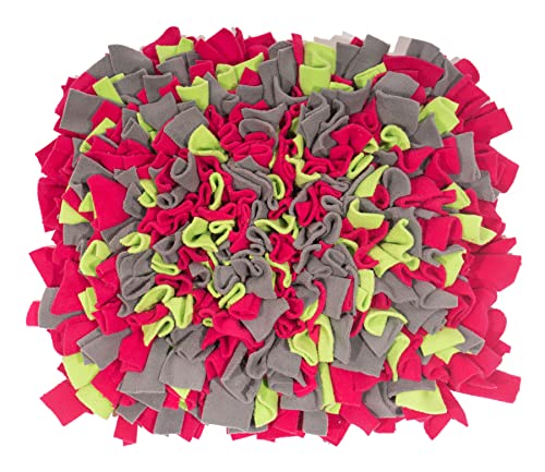 Image of For the love of Dog Sniffer Mat - Snuffle Mat for Mental Stimulation & Slow Feeding for All Dogs (Bubblegum)