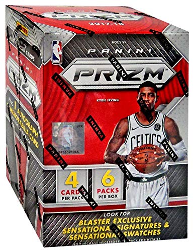 PANINI PRIZM NBA 2017-18 Basketball Trading Card BLASTER Box [6 Packs]