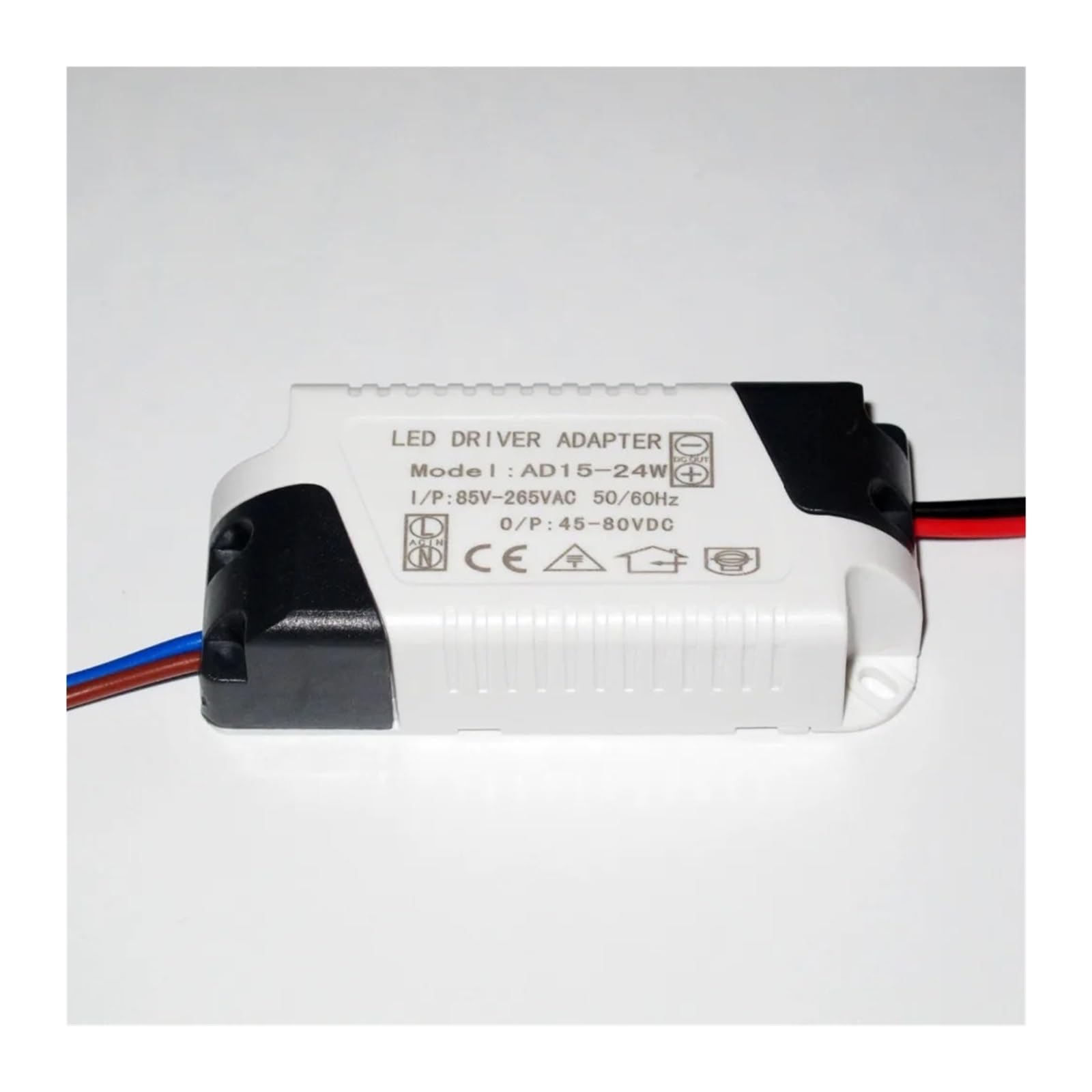 Pilote LED 300mA à tension de sortie DC 45V à 80V automatique pour spot encastré