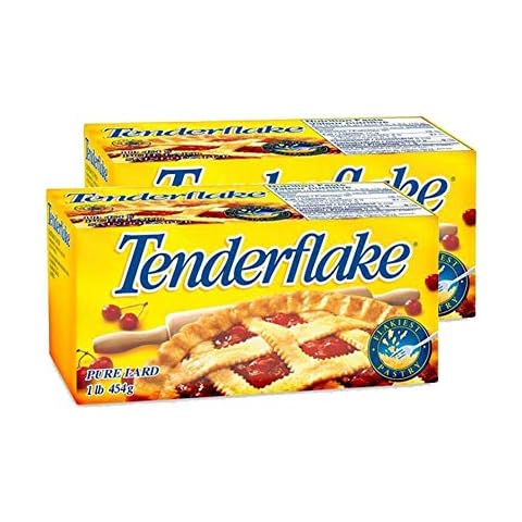 Canadian Tenderflake Pure Bakers Lard 1 pound /454 gr each - total of 10 Cover