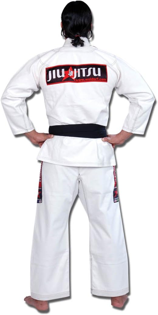 BJJ GI for Men IBJJF Kimono Jiujitsu Uniforms Martial Arts Fighting Uniform Training Uniforms Pre-Shrunk Light Weight Uniforms Soft Fabric