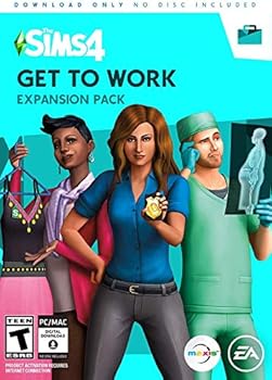 Video Game The Sims 4 Get to Work Book